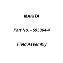 Makita 240 V Field Assembly for MT583, Part No 593864-4-picture-33