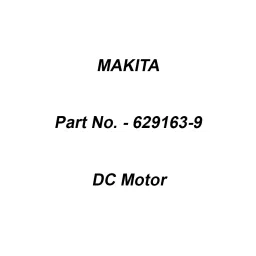 Makita DC Motor Suitable For TD110D, Part No 629163-9-picture-25