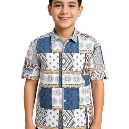 CHARCHIT Boys Comfort Printed Casual Shirt-image-68