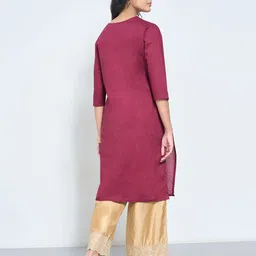 RANGMANCH BY PANTALOONS Women Embroidered Kurta image 5