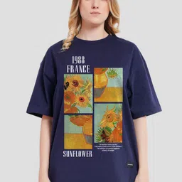 Underrated Club Women Printed Bio Finish Pockets T-shirt-picture-15