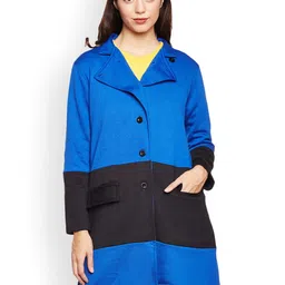 Belle Fille Women Blue & Black Coat-picture-18