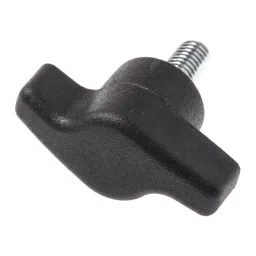 RS PRO Black Wing Clamping Knob M6 Threaded Stud, 478434-picture-34