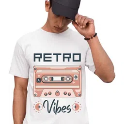 TeeSlix Unisex White Tshirts image 3