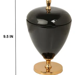 De Maison Decor Versa Enamel Box Black image 4
