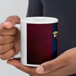 Mr UVD White Ceramic Cup image 2