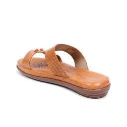 TRASE Women Open Toe Flats with Laser Cuts image 3