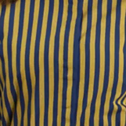 Hancock Navy & Yellow Cotton Striped Shirt image 5