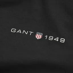 Gant Men Black Round Neck Full Sleeves Sweatshirt image 5