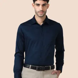 The Formal Club Navy Comfort Fit Shirt-picture-15