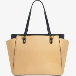 Accessorize London Beige Textured Tote image 5