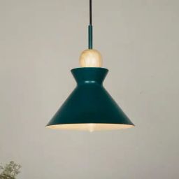 FOS LIGHTING Modern Scandinavian Design Green Mild Steel Pendant Light for a Refreshing Touch-picture-43
