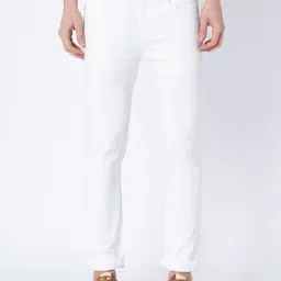 Red Tape White Skinny Fit Heavily Washed Jeans-image-47