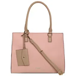 Accessorize London Pink Solid Medium Shoulder Bag-picture-29