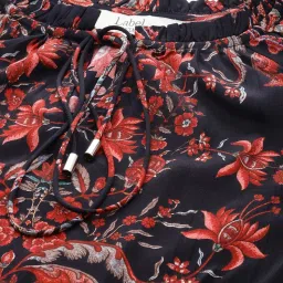 Label Ritu Kumar Black Printed Top image 5