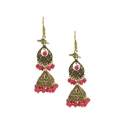 HIGH TRENDZ Contemporary Jhumkas Earrings-image-77