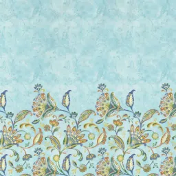 DDecor Blue Cotton 145 TC King Bedsheet with 2 Pillow Covers image 5