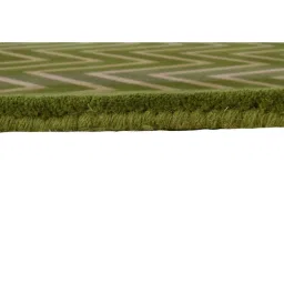 Presto Green Wool Hand Tufted Carpet image 5