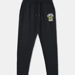 R&B Girls Navy Blue Cotton Printed Joggers-picture-18