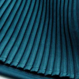 Allen Solly Girls Blue Cotton Embellished Dress image 5