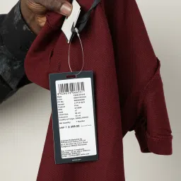 Tommy Hilfiger Boys Maroon Cotton Applique T-Shirt image 5