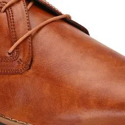 BELLION Men Textured Round Toe Formal Oxfords image 4