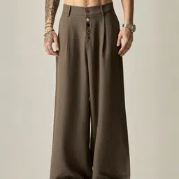 KPOP Men Easy Wash Trousers image 2