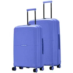Nasher Miles Hawaii Blue 8 Wheels Large Hard Cabin Trolley Bag-image-85