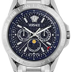 Versace Men Galaxy Moonph.Chr Analogue Multi Function Watch VE0K00125 image 3