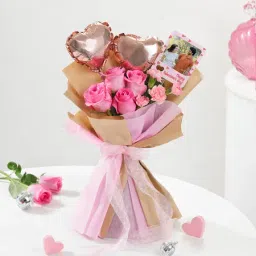 Personalized Fridge Magnet Valentine's Day Bouquet image 4