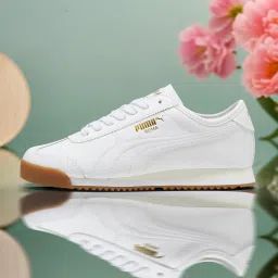 Puma Roma 68 Revival Unisex White Sneakers image 1