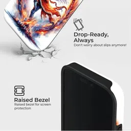 PEEPERLY Women Mystic Rudr Printed Impact Resistant iPhone 13 Pro Crystal Back Case image 5