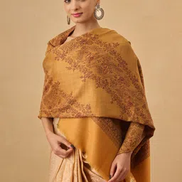 Pashmoda Floral Woven Design Shawl-picture-13