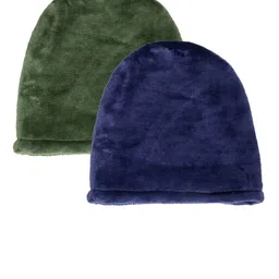 KLOTTHE Pack Of 2 Wollen Beanie Caps-picture-25