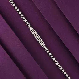 KAI JEWEL Men Sterling Silver Rhodium-Plated Link Bracelet-picture-55