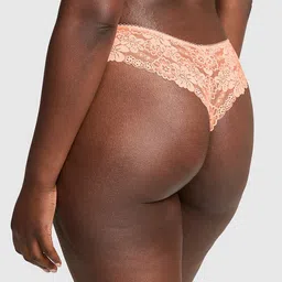 Victoria's Secret PINK Floral Self-Designed No-Show Thong Brief image 2