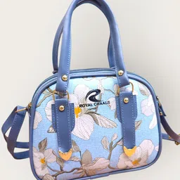 ROYAL CHAALS Women Floral Structured Handheld Bag-picture-28