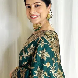 KSALIYA Silk Blend Saree image 4