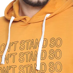 Campus Sutra Men Printed Hooded Sweatshirt image 5
