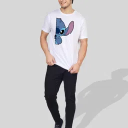 Greylongg Graphic Printed Cotton T-shirt image 5