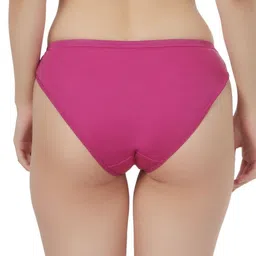 Liigne Pack Of 6 Mid Rise Basic Briefs VCPC2281-XS image 5