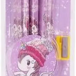 mad max Unicorn HB Pencil Sharpener Set for Sketching Writing, for Kids Pack of 1 12 PCs Pencil image 2