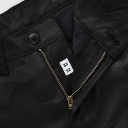 Jack & Jones Men Camouflage Printed High-Rise Cargos Trousers image 2