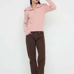 Trendyol Women Ribbed Pullover-picture-40