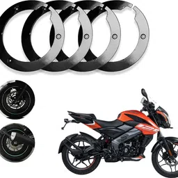 sunriders Bike Wheel Cover 17 Inch For Bajaj NS 125 Black Pack of 4 Pc Wheel Cover For NA NA-picture-15