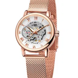 FORSINING Women Dial & Stainless Steel Straps Reset Time Watch FSL8099M3G5-picture-32