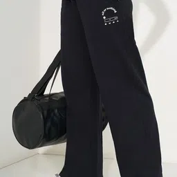 Ajile by Pantaloons Women Solid Wide Leg Mid-Rise Trousers-picture-23