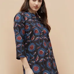 Melange by Lifestyle Women Floral Printed Casual Shirt-picture-32