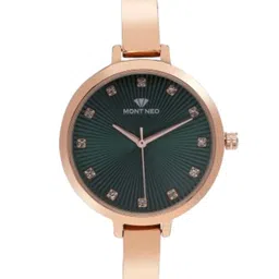 MONT NEO Women Dial & Stainless Steel Bracelet Style Straps Analogue Watch 9004T-M3314-picture-10