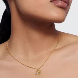KISNA DIAMOND AND GOLD JEWELLERY Women 14KT Pendant Diamond 0.01 CT-picture-29